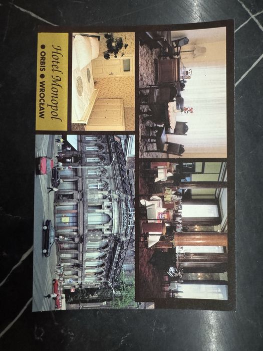 Pocztówki Hotel Monopol/Orbis lata PRL