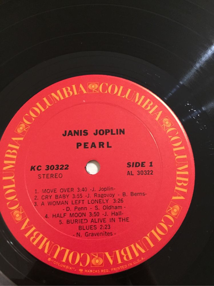 Janis Joplin Pearl USA EX+++