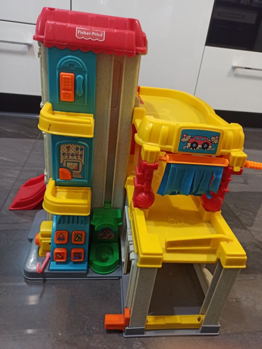 Parking garaż fisher price