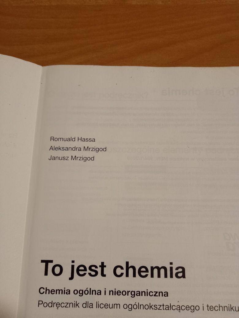 To jest chemia 1