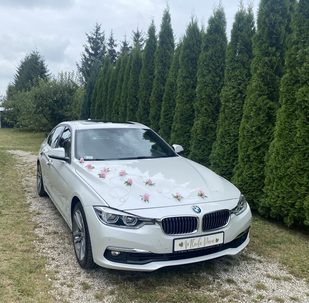 Auto do ślubu BMW F30 luxury / samochód do ślubu