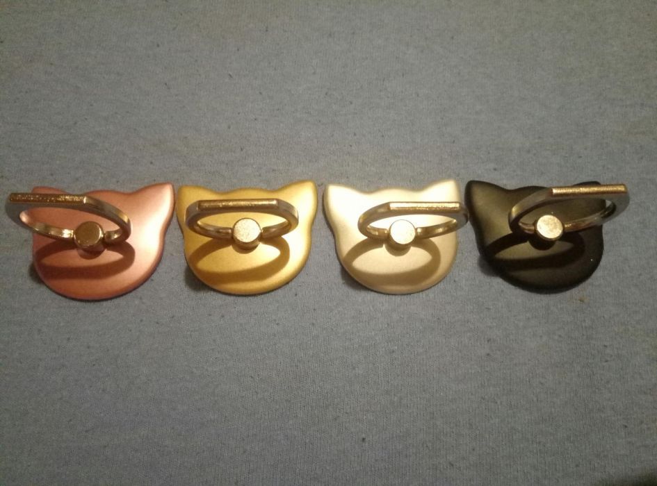 Ring holder uchwyt pierścień do telefonu kotek - 4 kolory