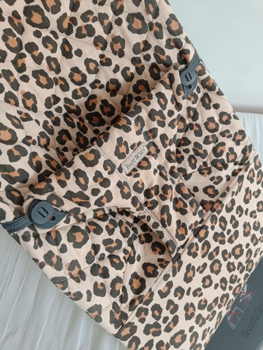 Babybjorn leżaczek Bujaczek panterka limitowany