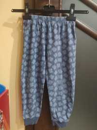 Spodnie piżamy bawełniane elastyczne rozmiar 98/104 Lupilu