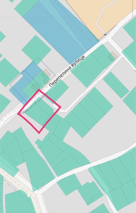 Велика земельна ділянка у місті Рибці вул. Перепелина 7 а власник