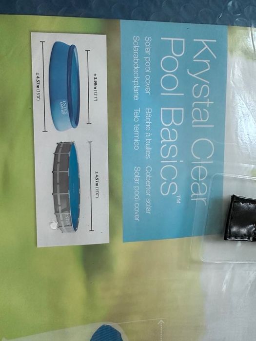 Nowa Pokrywa solarna Intex 457 cm plandeka 4,5m