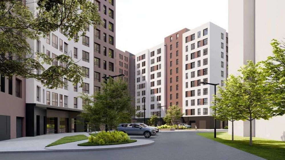 Двокімнатна біля Озера! Розтермінування на 1.5роки!