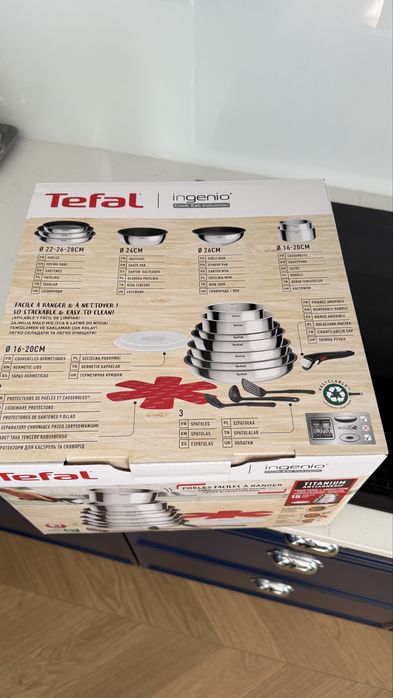 Garnki tefal Ingenio Cook Eat 15 elementow