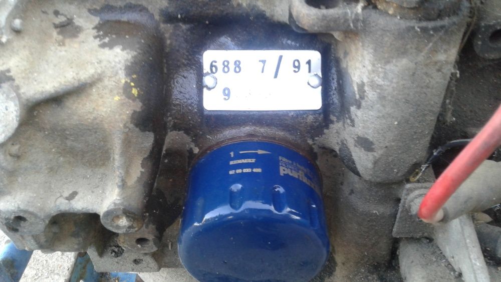 Motor e caixa Renault 4l/f