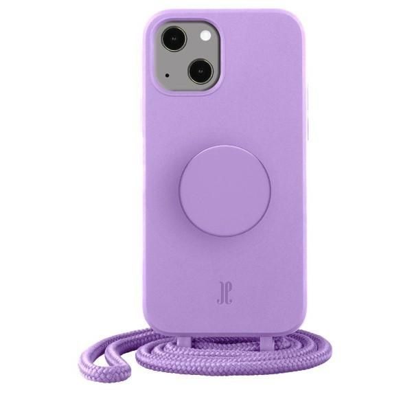 Etui Just Elegance z PopGrip do iPhone 14/15/13 6.1" - Lawendowy