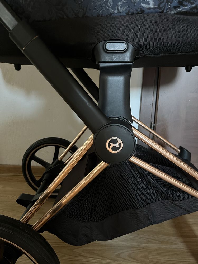 Wózek cybex priam 4.0 rose gold jewels of nature