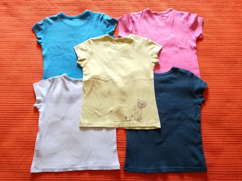 Lote 5 T-Shirts Benetton, 3 Anos