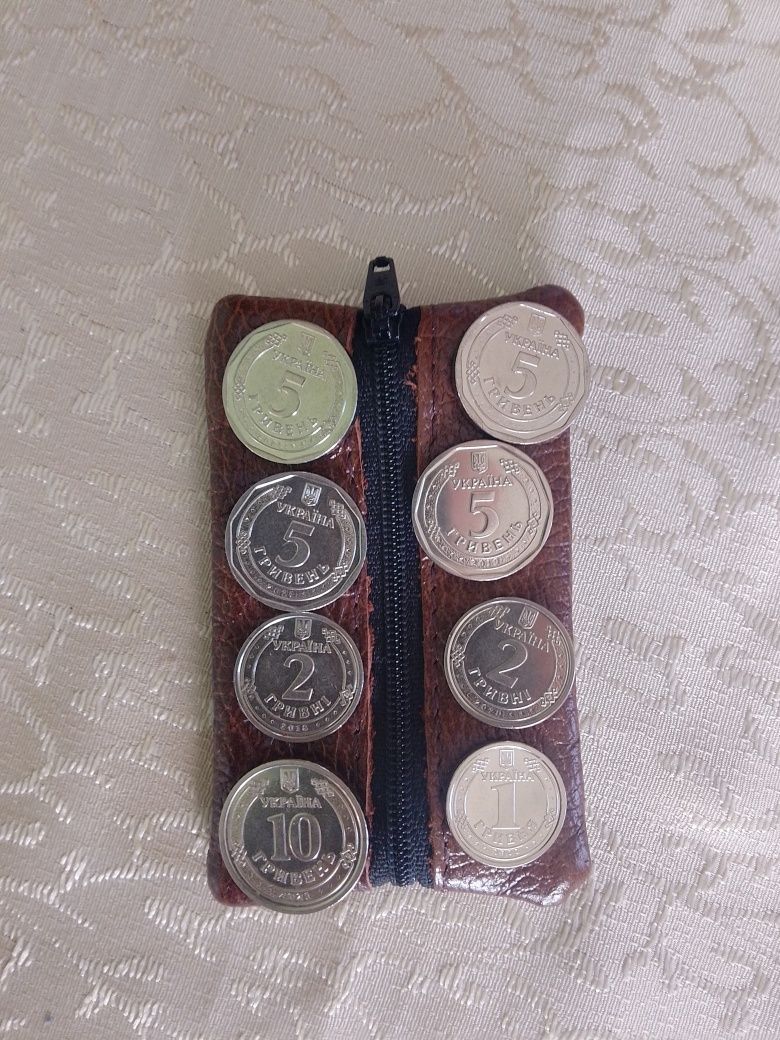 Ключниця кожана. Монетниця з шкіри.
