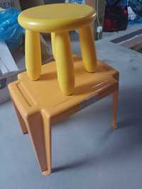 Krzesełko i stoliczek dla dziecka