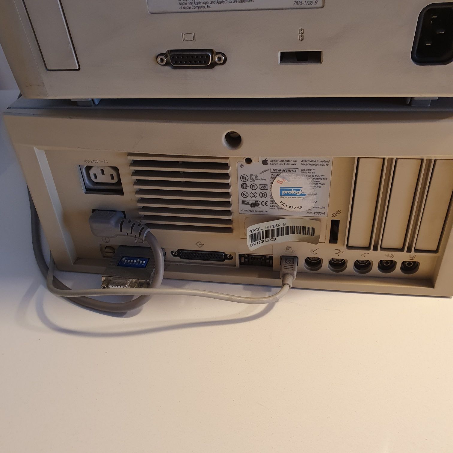 APPLE MACINTOSH Q. 650 + Impressora