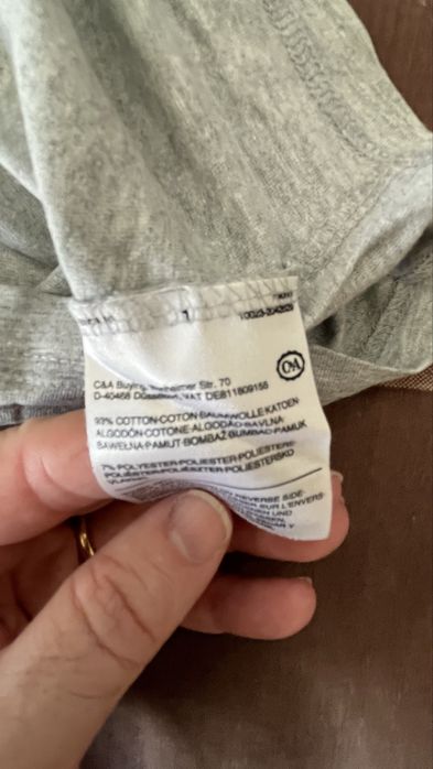 T-shirt Marvel Black Panther cinzenta 158/164