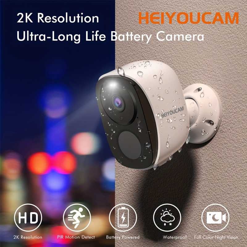 Kamera do monitoringu HEIYOUCAM BW4 solarna wodoodporna IP66