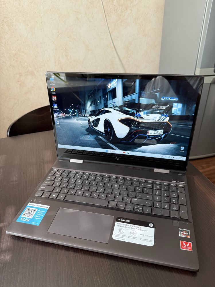 HP ENVY x360 15m-ds0011dx/ RYZEN 5 3500U/ 16GB/ 256GB SSD/ Bat.0%