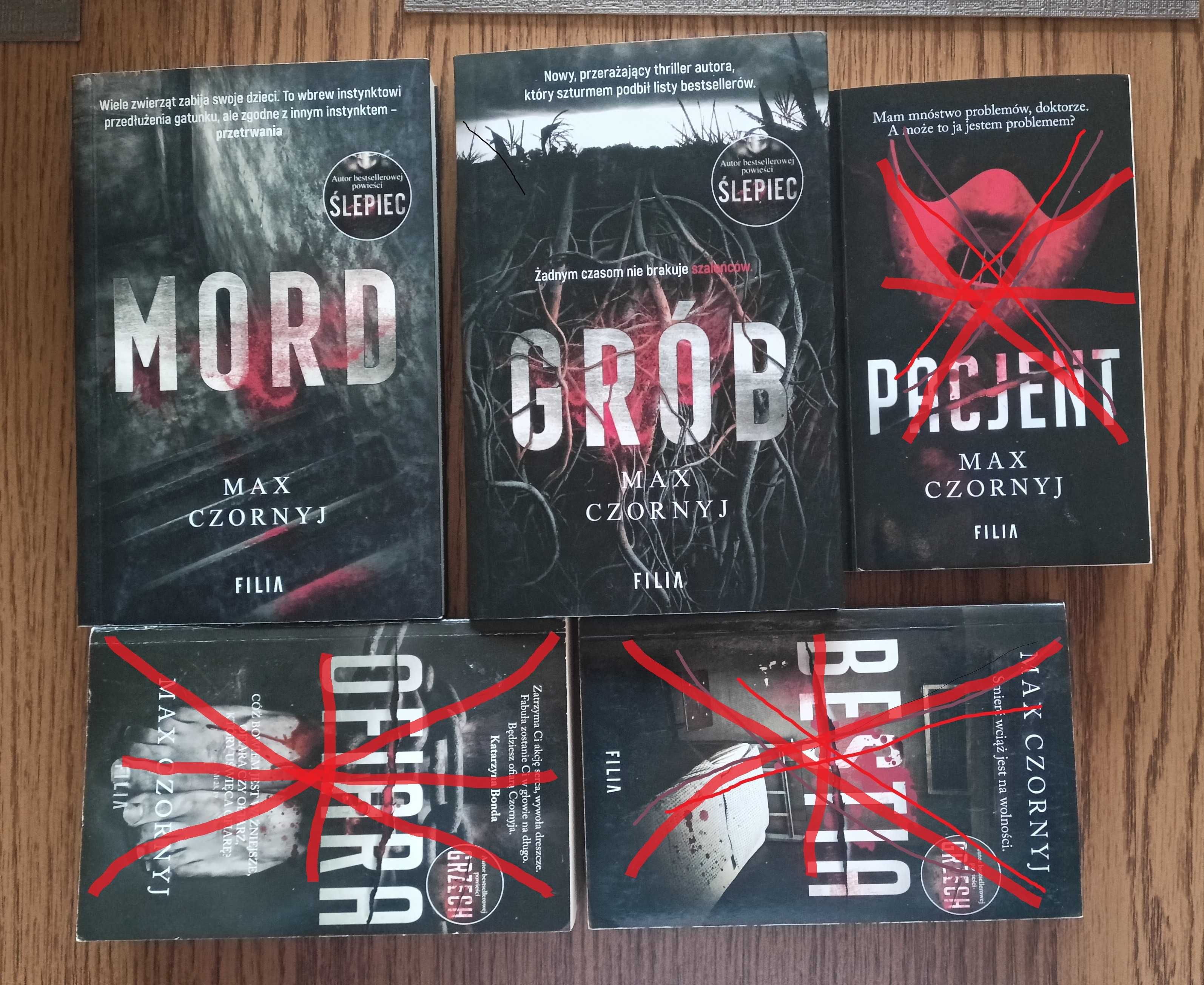 9 x Czornyj Klątwa Pokuta Grzech Trauma Krew, Grób, Mord, Zimny chiru