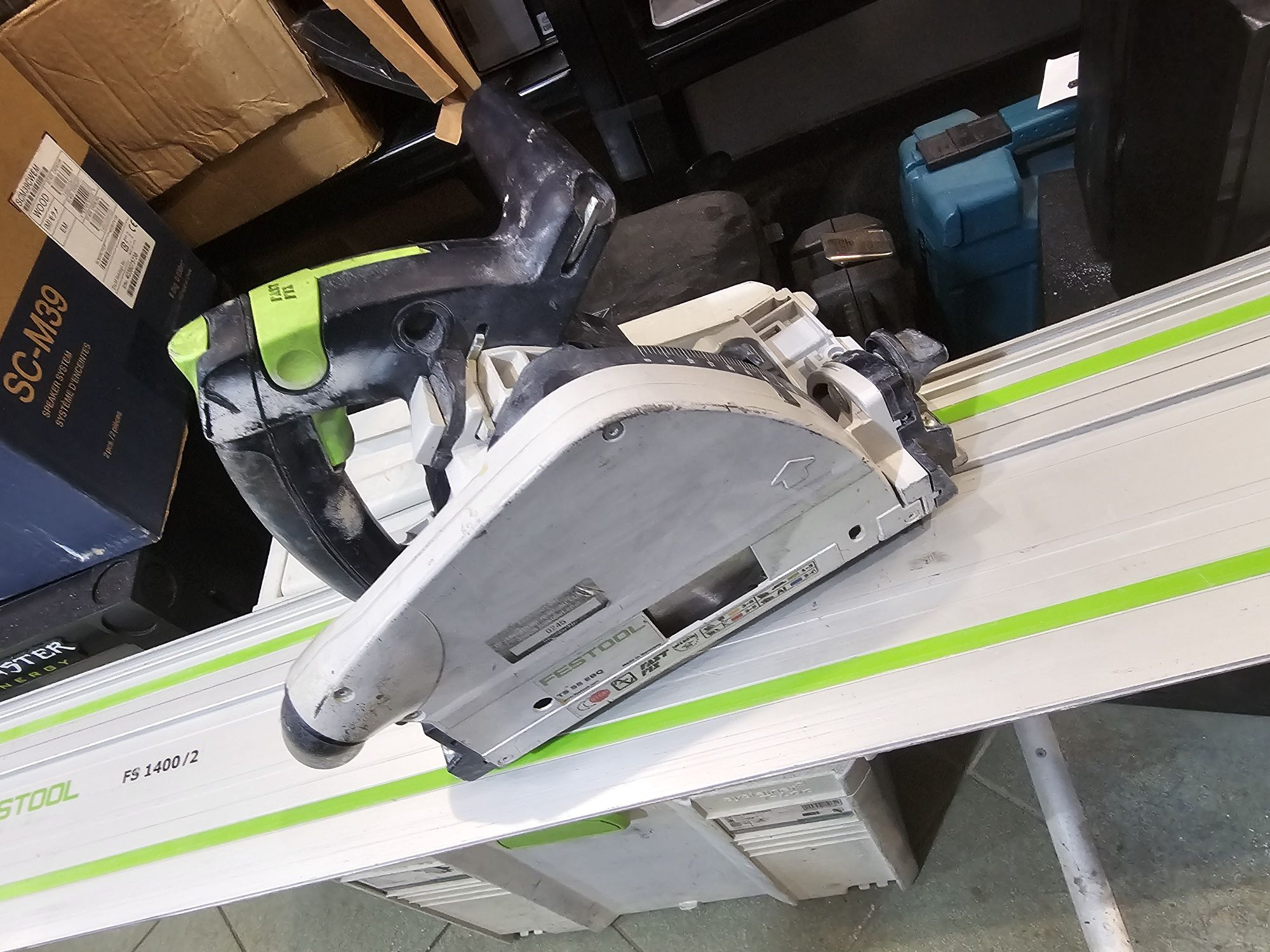 Piła Festool TS55 EBQ Plus..Jak nowA Plus+..PAT-KOM