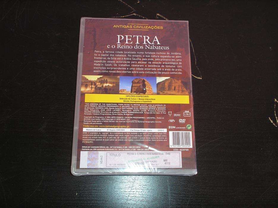 DVD antigas civilizações, Petra e o reino dos nabeteus