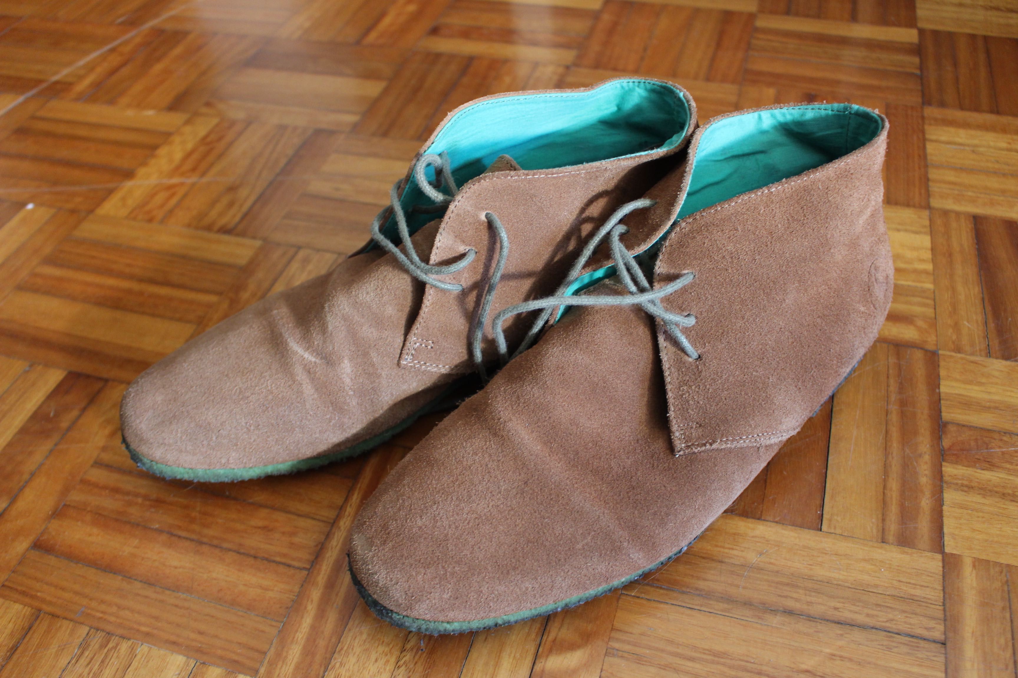 Botins de Camurça El Ganso EU40/UK6 (Camel Suede Boot)