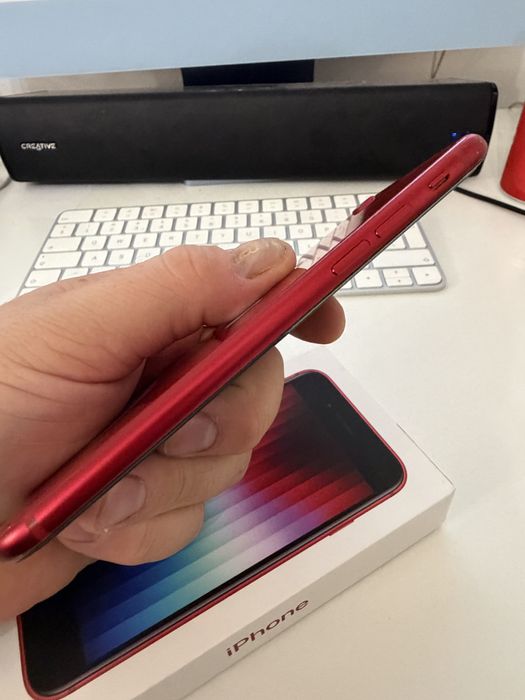 iPhone SE 2022 Red 128gb Idealny Bateria 96% od nowości