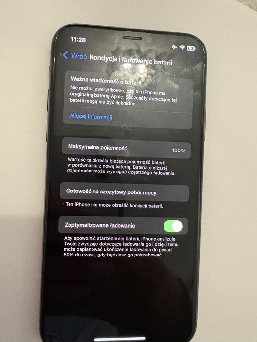 Iphone XS 64gb używany
