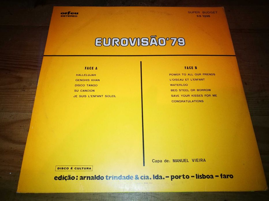 Lps Eurovisão vários anos (preços diferentes)