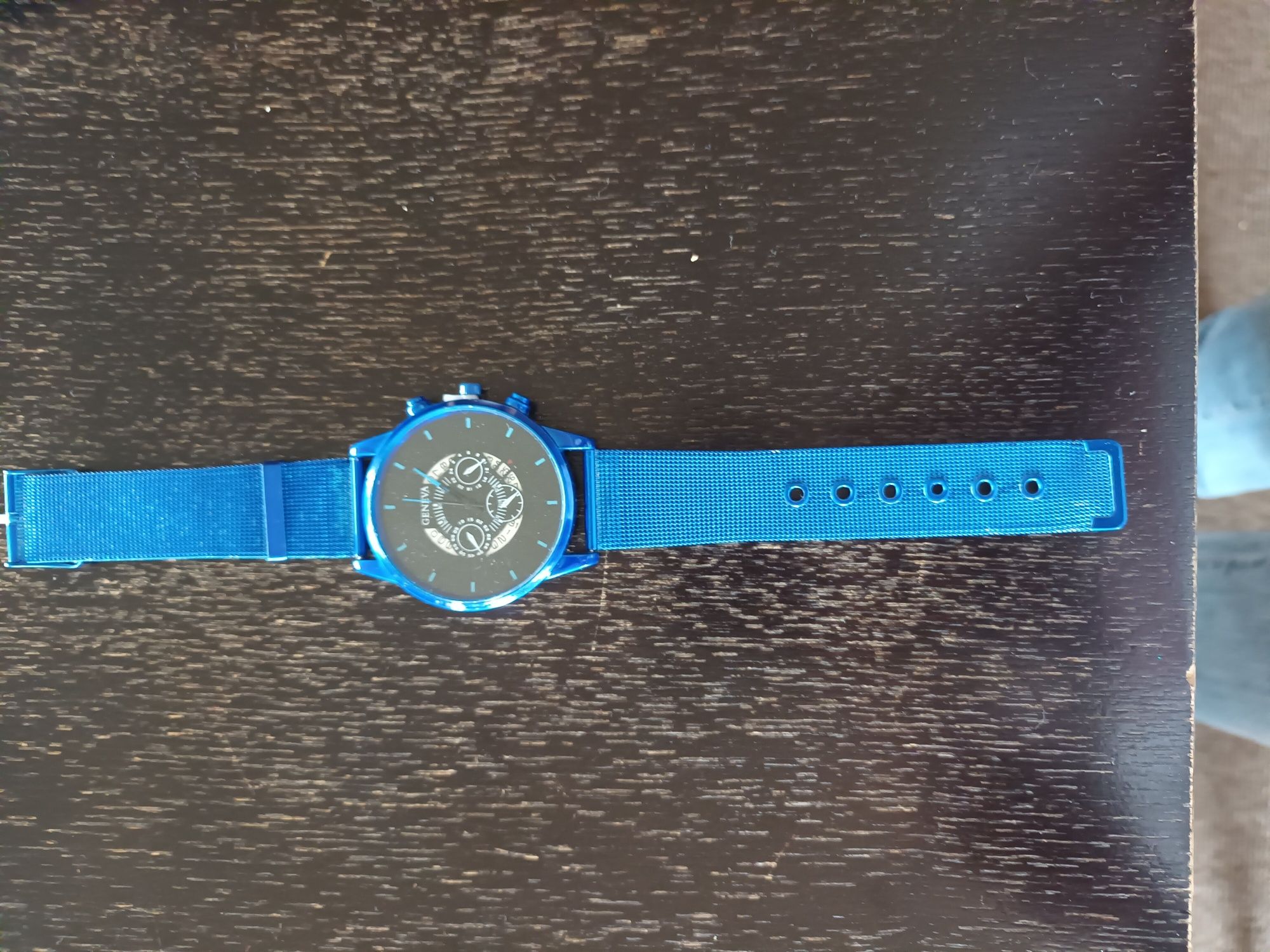 Relógio Azul Puro Novo