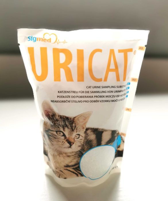 Żwirek podłoże do pobierania moczu od kotów Uricat