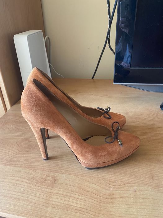 Gino Rossi oryginalne stylowe czółenka buty skóra naturalna nowe