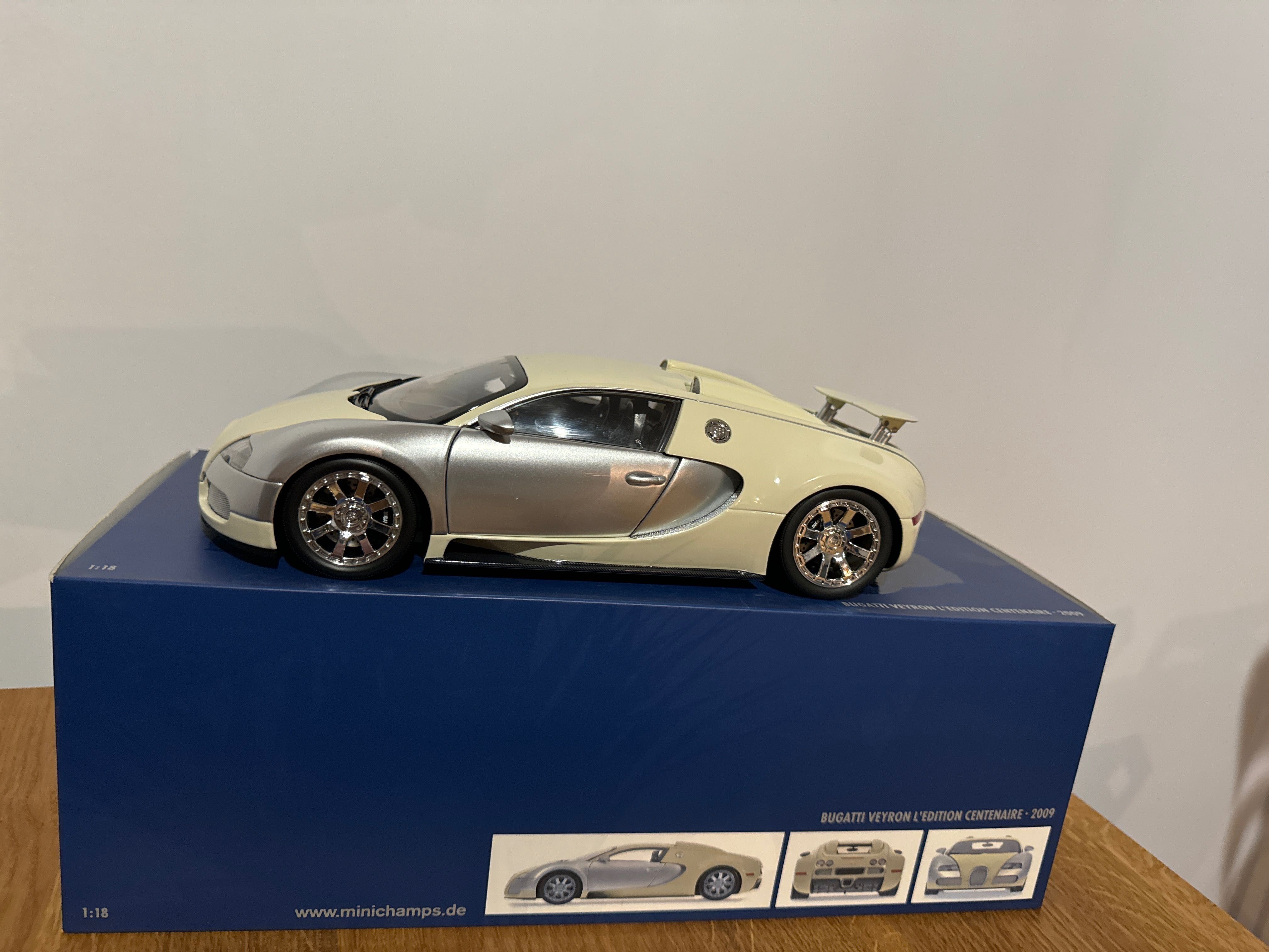 Bugatti Veyron White 1:18