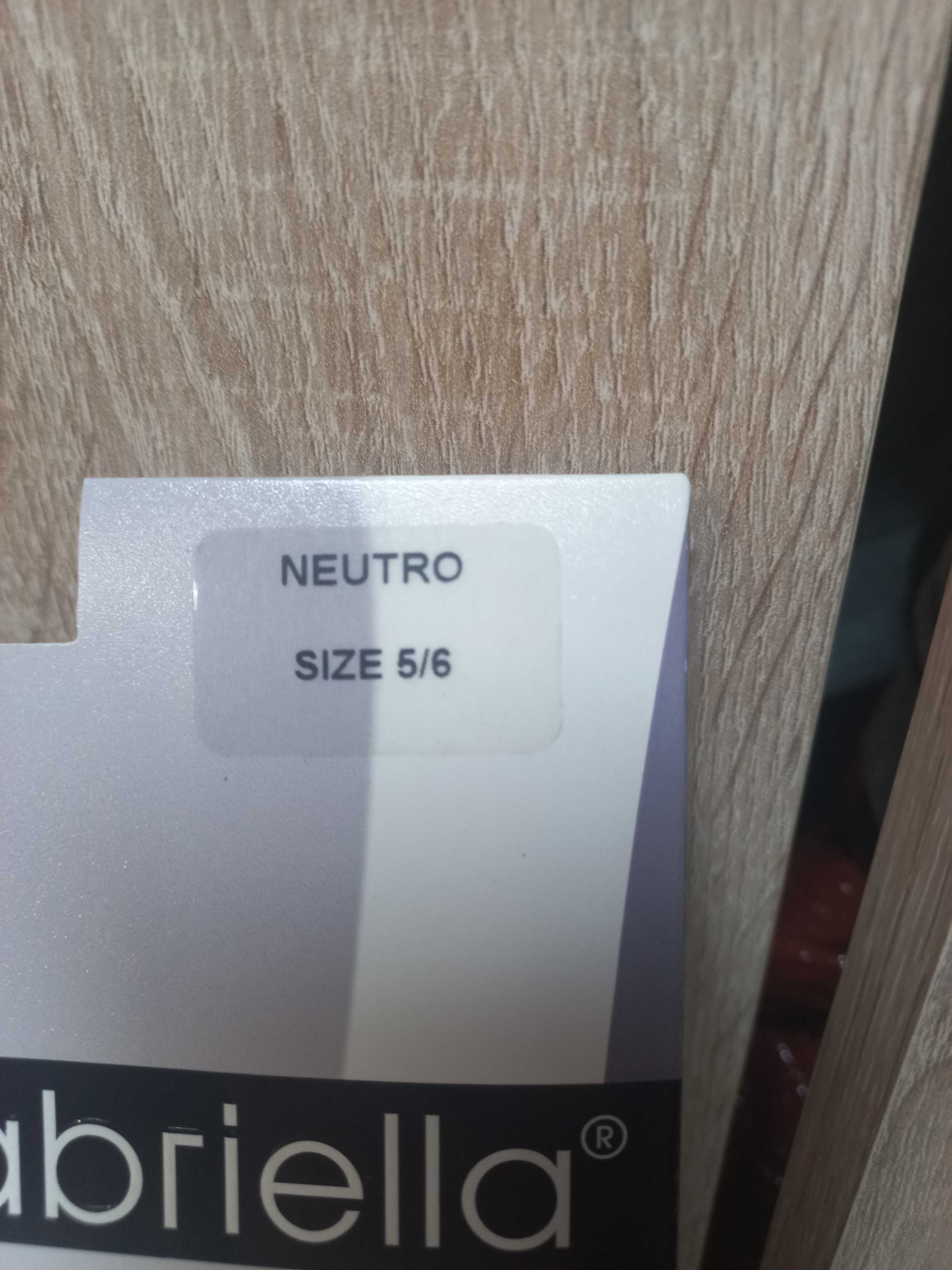 Beżowe pończochy do pasa Plus Size cienkie XL-XXL