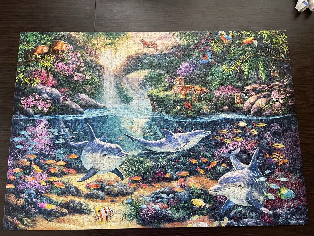 Пазли 1500 штук Castorland puzzle