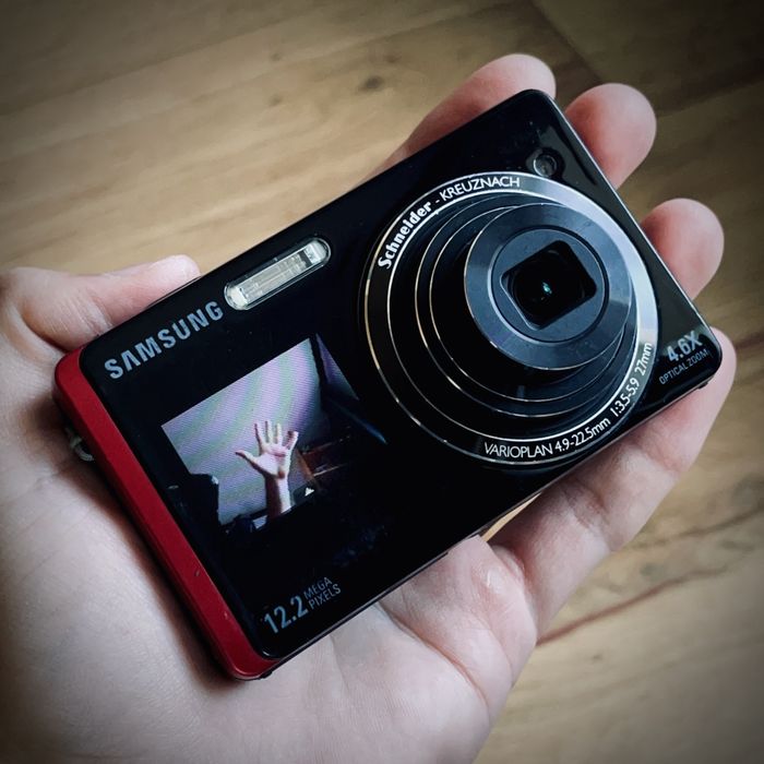 Samsung ST550 для СЕЛФІ Цифровий Вінтажний Фотоапарат Мильниця