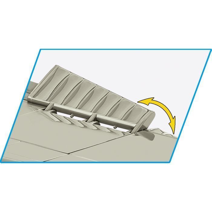 Klocki Cobi 5746 Samolot Myśliwiec Bell P-39D Airacobra Figurka 361 El