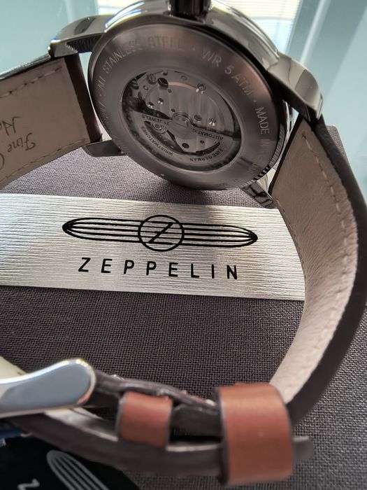 Zegarek automatyczny Zeppelin Captain 8662-3, nowy