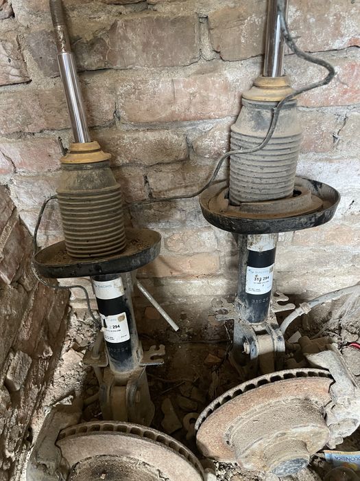 Омега а / без амортів з супортами з дисками з цапфою та з пружинами