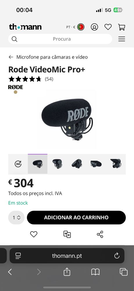 Rode videomic pro + plus