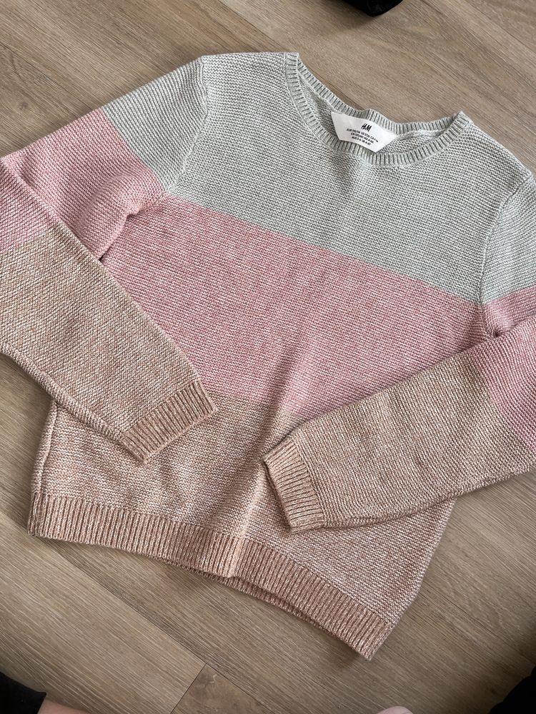 H&M nowy sweter dziewczynka