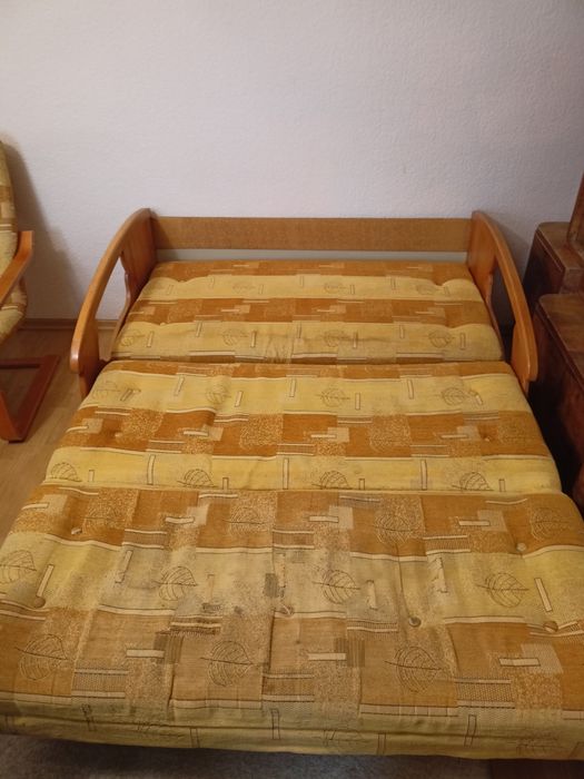 Kanapa i fotel wypoczynkowy