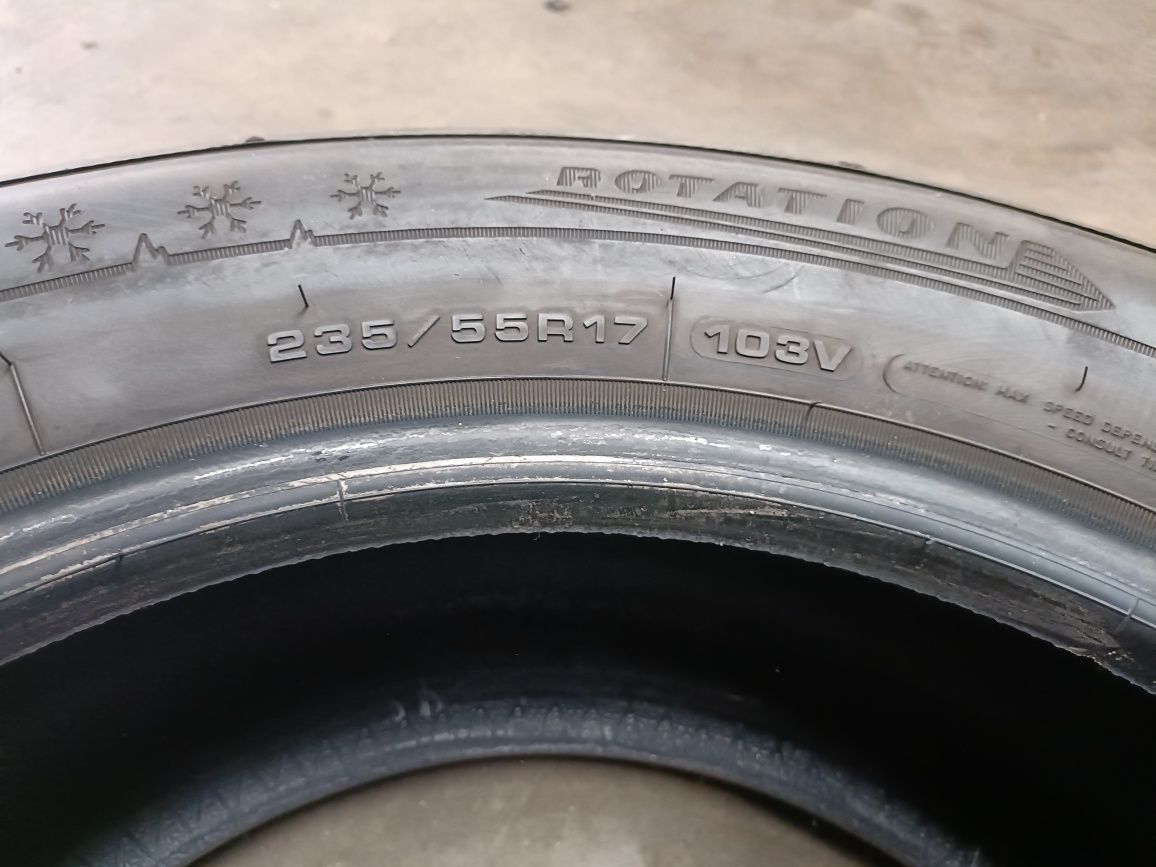 23r, Opony zimowe Dunlop Winter Sport 5 SUV 235/55R17 103V