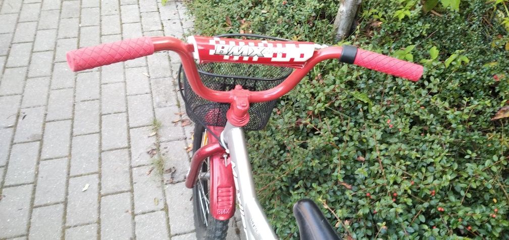 Rower BMX czerwony, solidny, fajny. Zwrot towaru 5 dni.