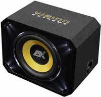 Skrzynia basowa 1000W ESX VE300 wzmacniacz Crunch GPX1200.4 car audio