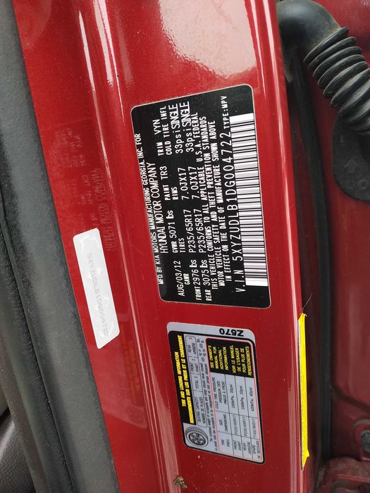 Розборка Hyundai Sata Fe 2012-2018р Америка!!!