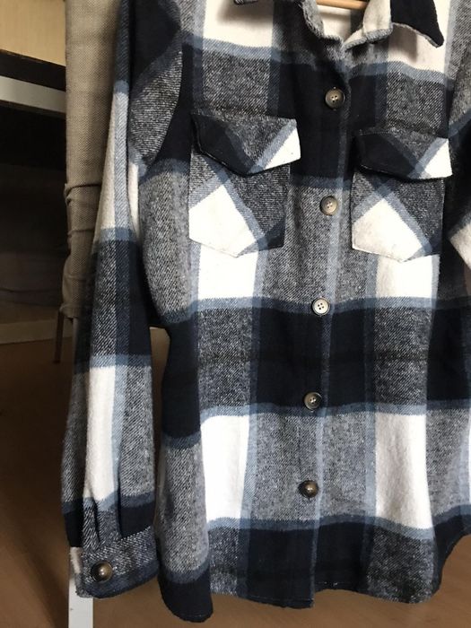 Camisa aos quadrados Shein