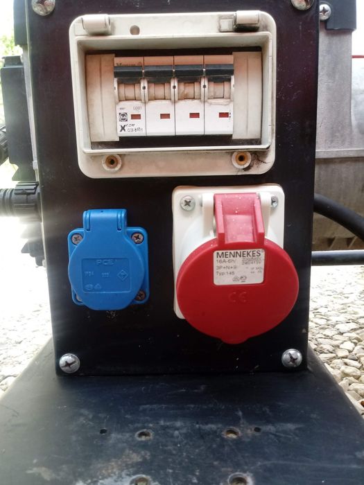 Agregat prądotwórczy 3- fazowy honda ze spawarką zintegrowaną