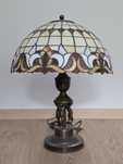 lampa witrażowa art deco