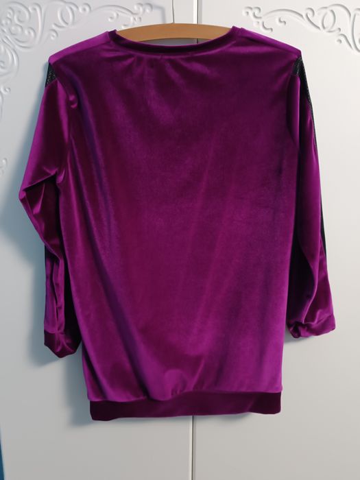 Bluzka/ tunika welurowa flaming 152
